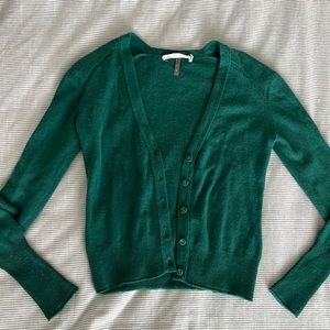 Green 100% Cashmere Sweater